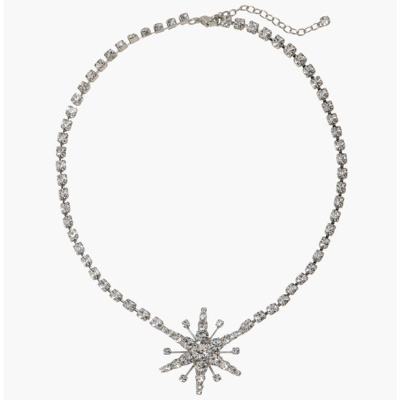 Bohemian Star Rhinestone Necklace Choker Jewelry for Women Tennis Chain Choker - Picture 4 of 5